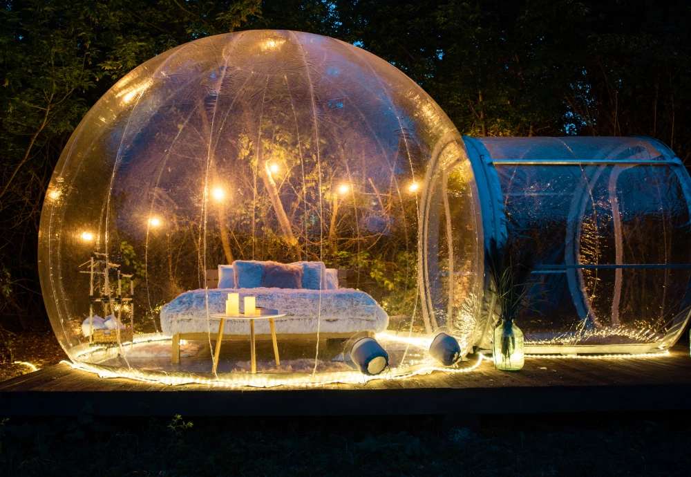 inflatable clear bubble tent