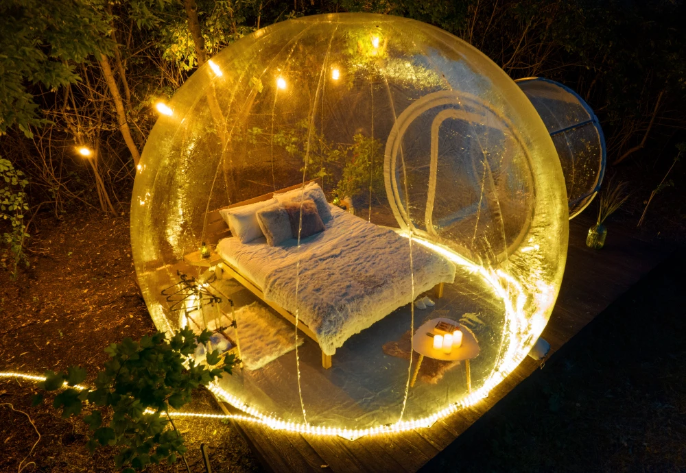 pop up transparent tent